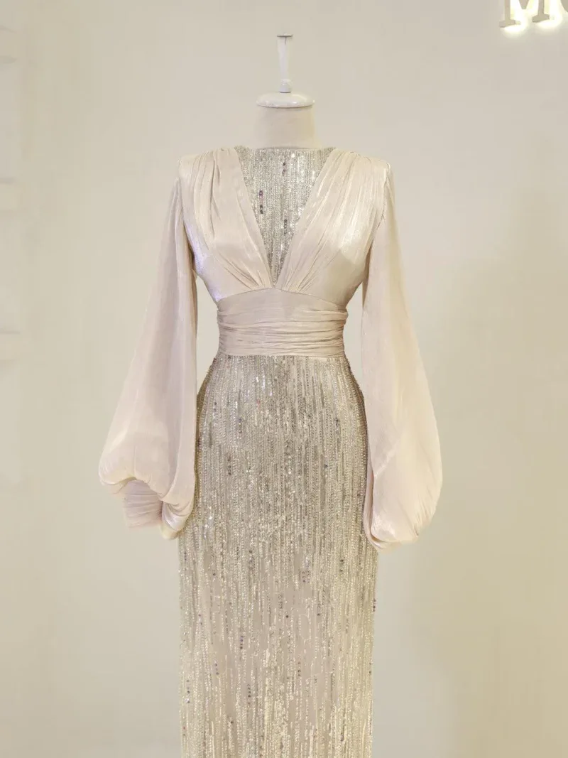 Tomris Modest Evening Dress