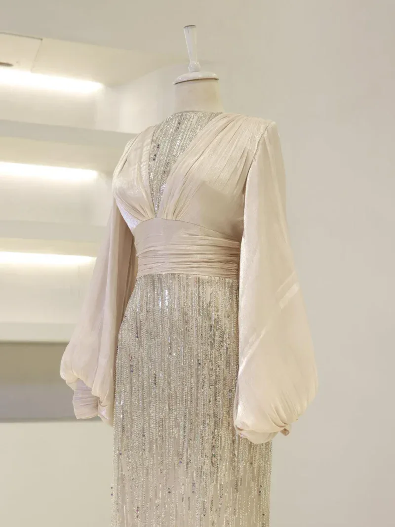 Tomris Modest Evening Dress