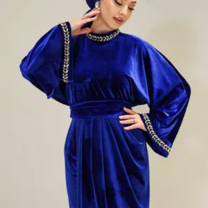 Velvet Ajda Modest Evening Dress
