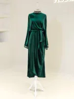 Velvet Ajda Modest Evening Dress