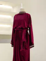 Velvet Ajda Modest Evening Dress