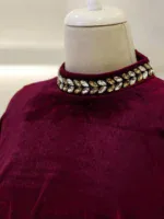 Velvet Ajda Modest Evening Dress