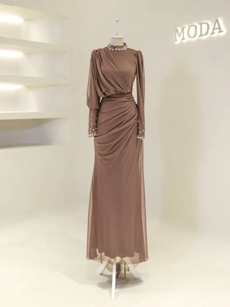 Viera Modest Evening Dress