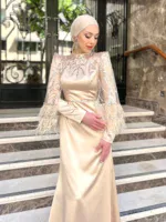 Zen Modest Evening Dress