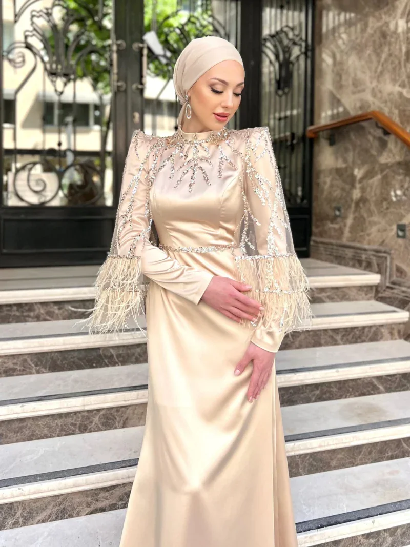 Zen Modest Evening Dress