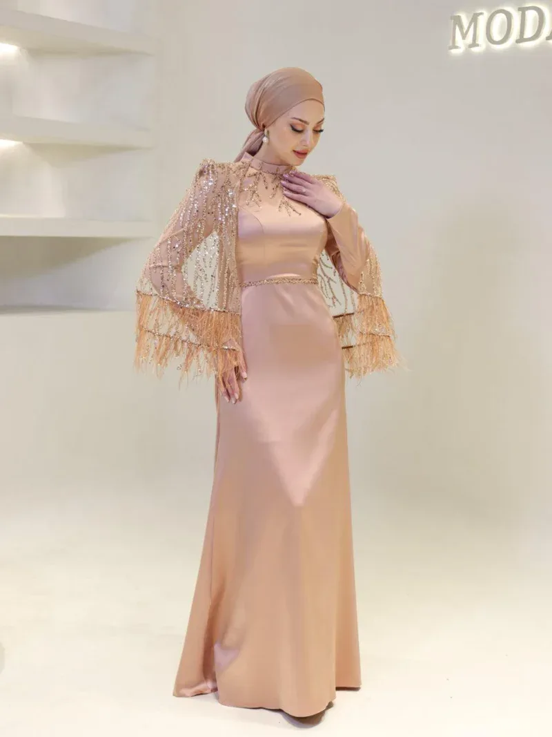 Zen Modest Evening Dress