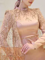 Zen Modest Evening Dress