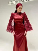 Zen Modest Evening Dress