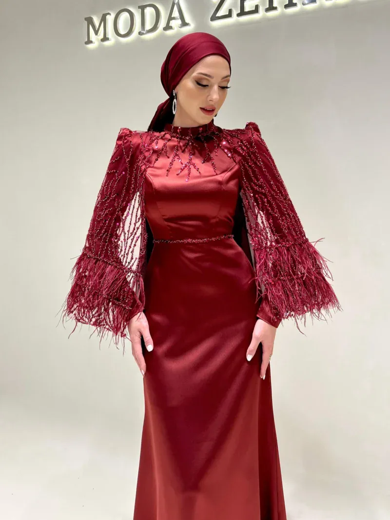 Zen Modest Evening Dress