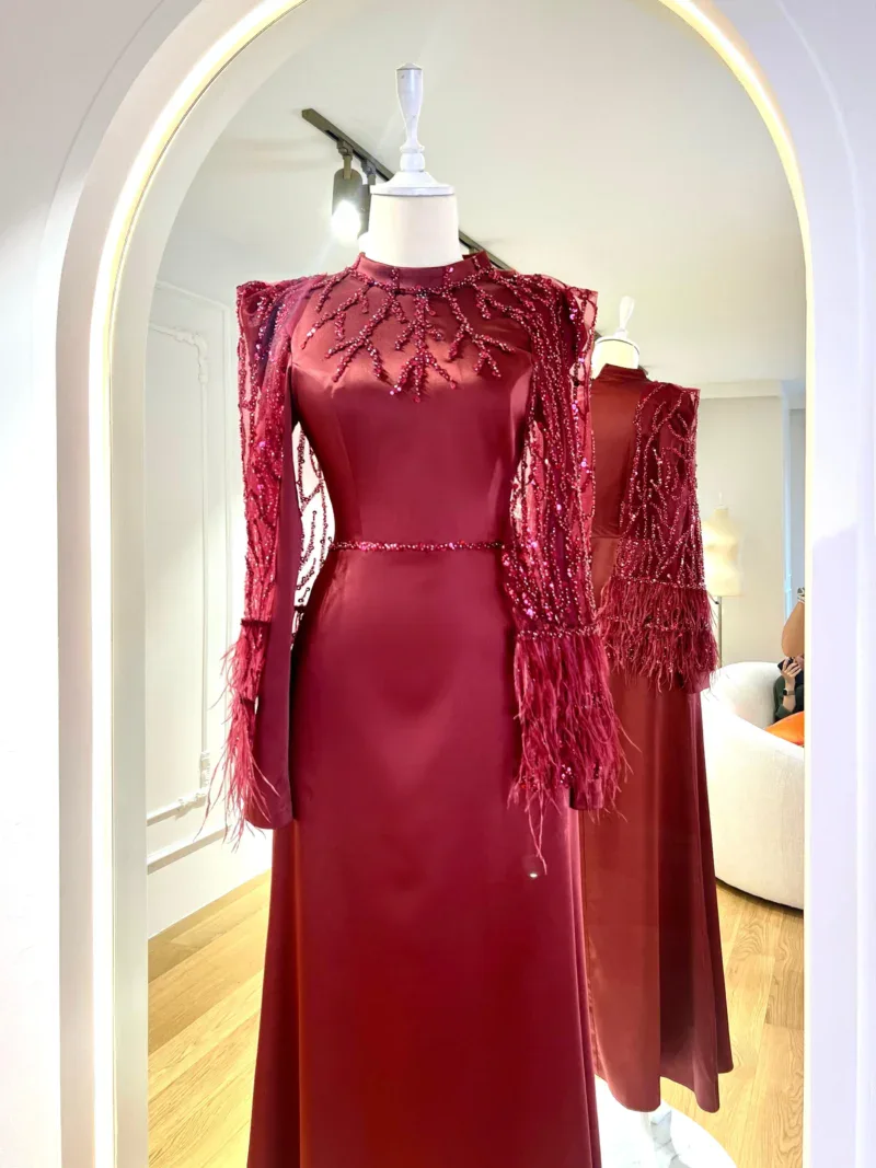 Zen Modest Evening Dress