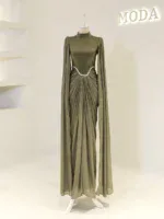 Zorina Modest Evening Dress