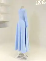 Butterfly Modest Evening Dress