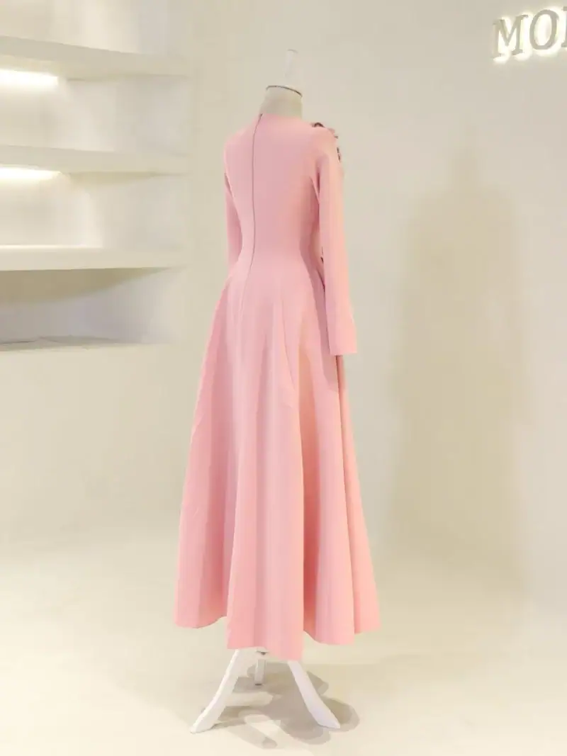 Butterfly Modest Evening Dress