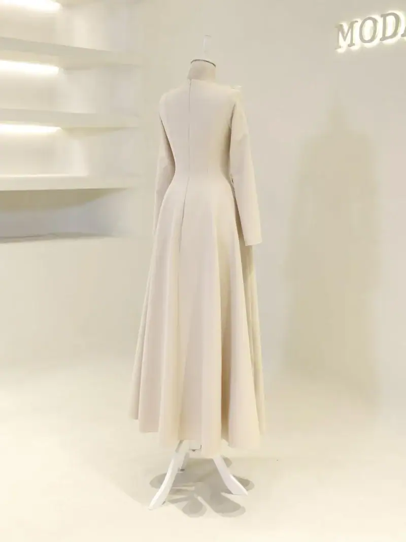 Butterfly Modest Evening Dress