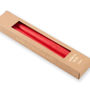 Vegan Turkish safran candle in eco-friendly packaging, perfect for home decor and gifting, with fast shipping from Turkey.