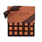 Delicious Harem Chocolate assorted chocolates with elegant packaging, perfect for gifting from Turkey. Fast shipping available for Turkish chocolate lovers worldwide.