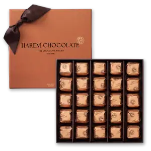 Smooth, premium Turkish Harem Chocolate assortment with elegant packaging, perfect for gifting or indulging, available with fast shipping from Turkey.