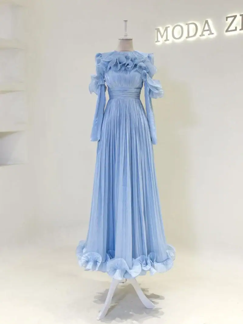 Charpin Modest Evening Dress