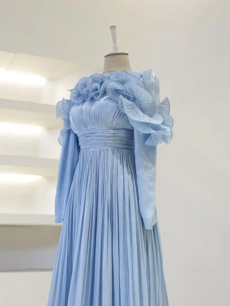 Charpin Modest Evening Dress