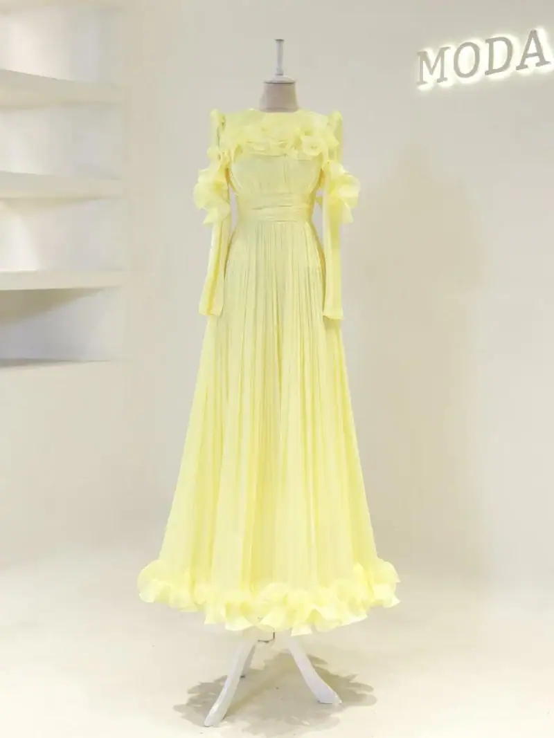 Charpin Modest Evening Dress