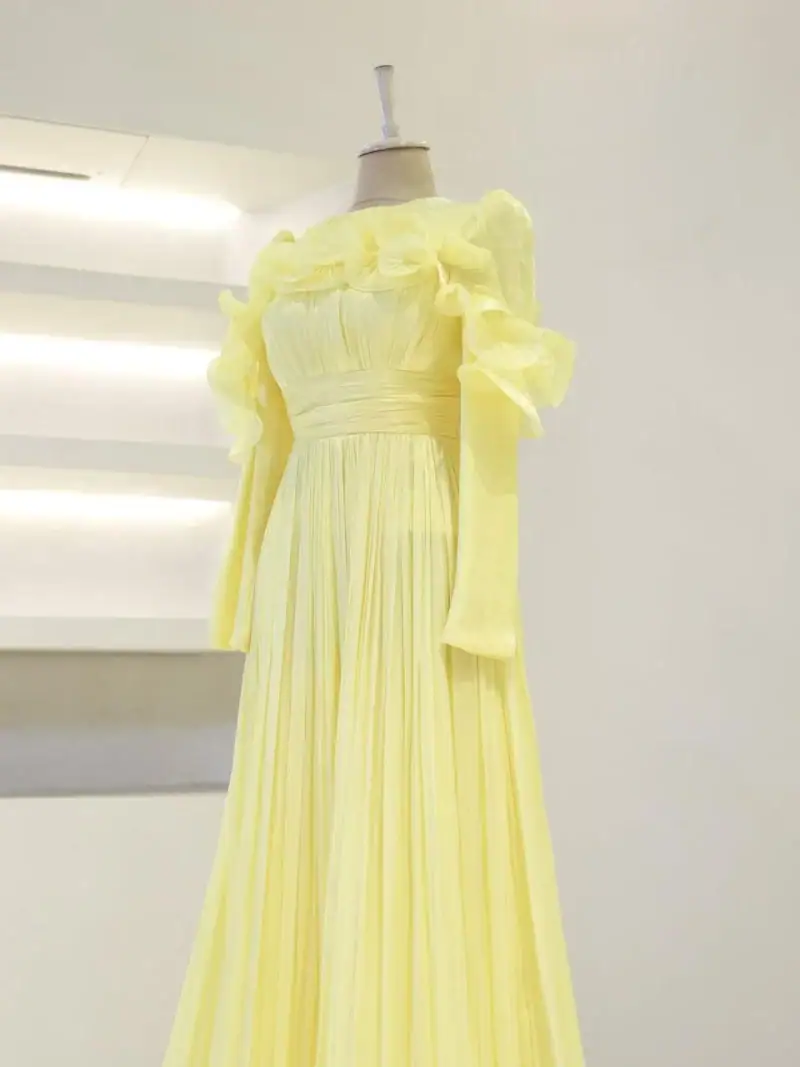 Charpin Modest Evening Dress