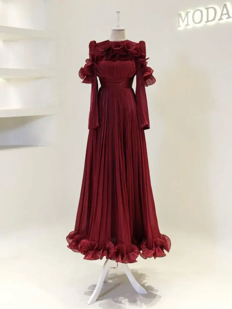 Charpin Modest Evening Dress