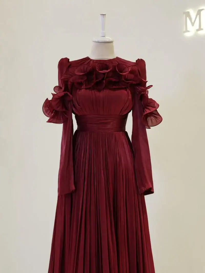 Charpin Modest Evening Dress