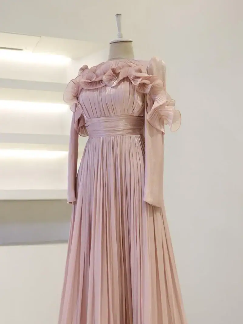 Charpin Modest Evening Dress