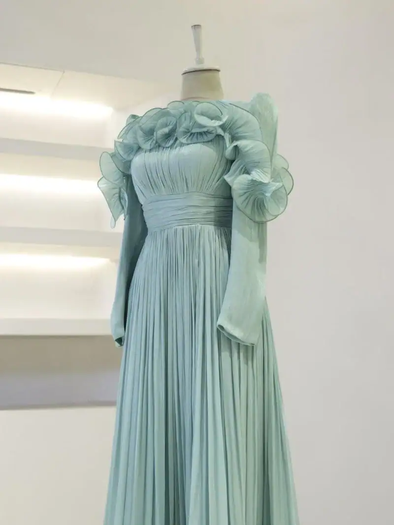 Charpin Modest Evening Dress