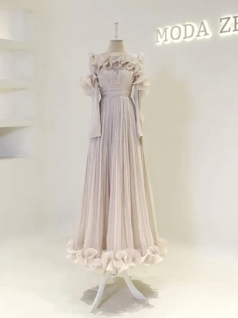 Charpin Modest Evening Dress