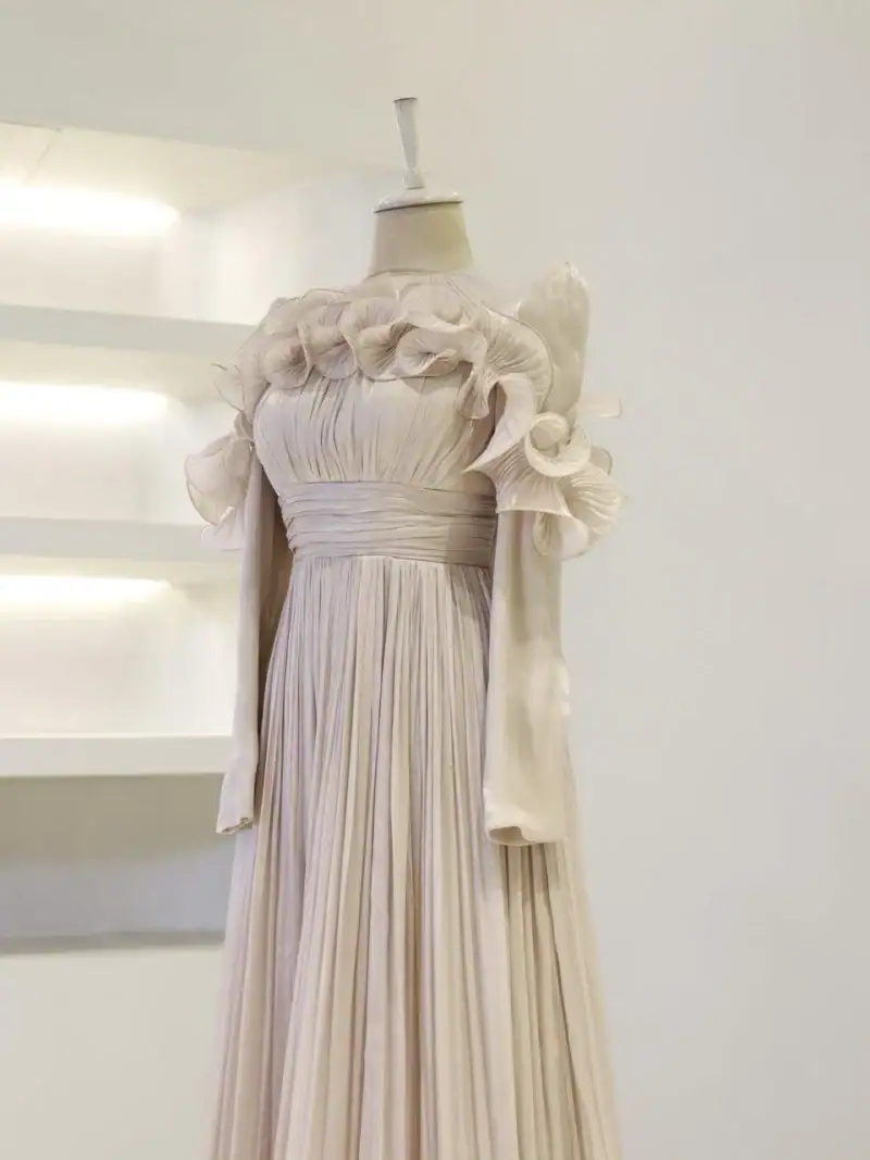 Charpin Modest Evening Dress