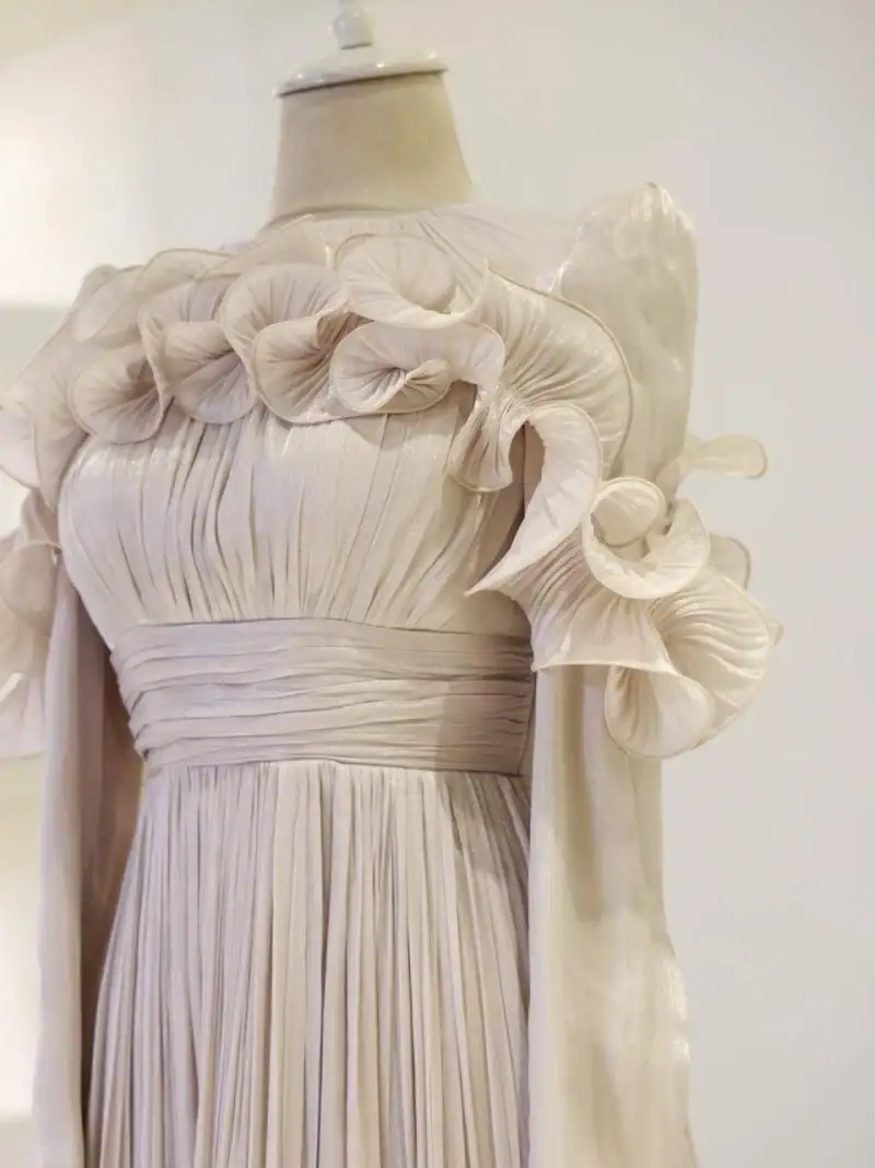 Charpin Modest Evening Dress