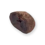 Soft black Turkish delight with powdered cocoa coating, sweet and rich flavor perfect for gifting or enjoying as a traditional treat.