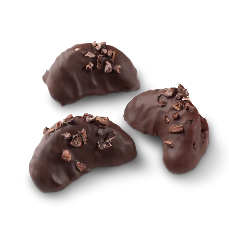 Rich chocolate-covered Turkish mochi sweets with crunchy topping, perfect for gift-giving or indulgence, available for fast shipping from Turkey.