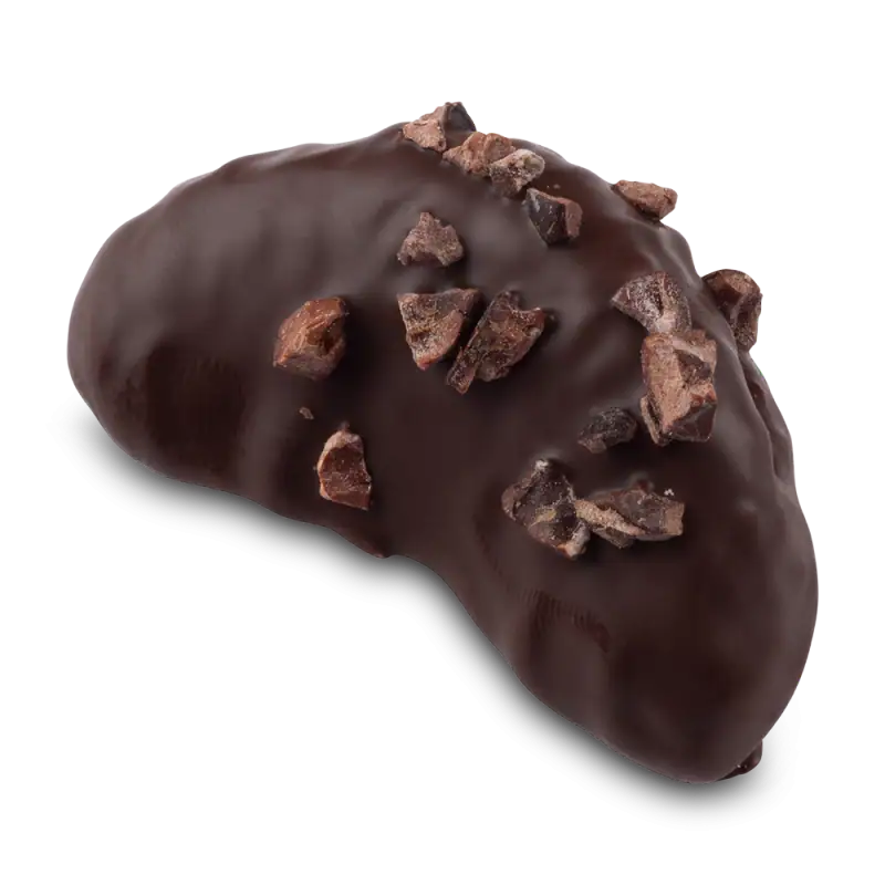 Premium Turkish chocolate-covered date with crushed nuts for a delicious treat. Perfect for gifting or enjoying a rich, sweet snack from Turkey. Fast shipping available.