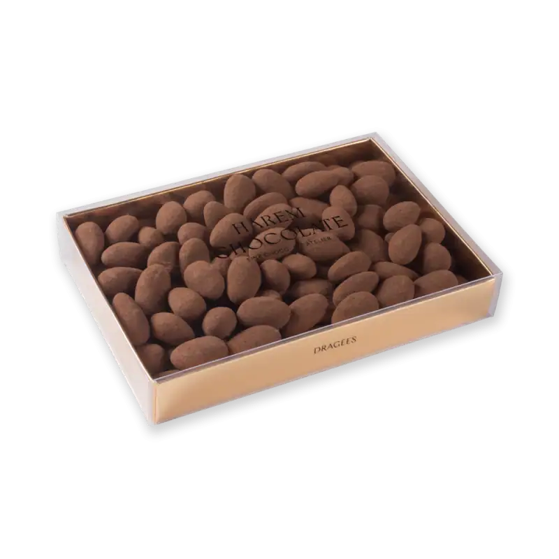 Creamy milk chocolate dragees in elegant packaging, perfect for gifting and celebrations. Buy Turkish chocolates with fast shipping from Shop of Turkey for premium quality.