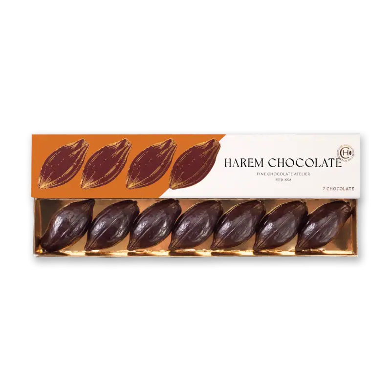 Luxurious Turkish cocoa beans chocolates in elegant packaging for gifting or personal indulgence. Fast shipping from Turkey available at Shop of Turkey.