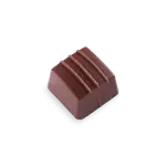 Creamy chocolate truffle with smooth milk chocolate coating and elegant drizzle, perfect for indulgent treats and gifting.