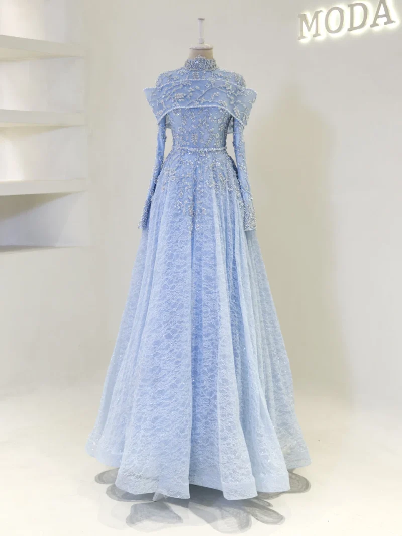 Couture Isidora Modest Evening Dress