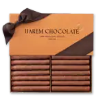 Delicious Harem Chocolate gift box with assorted fine Turkish chocolates wrapped in elegant packaging. Perfect for gifts or personal indulgence, shipped quickly from Turkey.