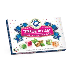 Double Roasted Nut and Fruit Turkish Delight - HazerBaba