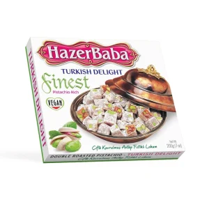 Double Roasted Turkish Delight with Pistachios - HazerBaba