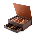 Rich Turkish delight assortments in elegant gift box, perfect for sharing and gifting. Crafted with authentic ingredients, available for fast shipping from Turkey.