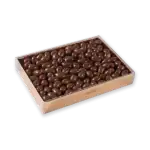 1. Assorted milk and dark chocolate candies in a gold box, perfect for gifts and celebrations from Shop of Turkey.