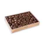 Creamy Milk Chocolate Dragees in Elegant Gift Box for Special Occasions.