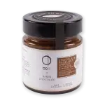 Rich chocolate hazelnut spread with orange and smoked salt, crafted with high-quality ingredients from Turkey, great for desserts, spreads, and gourmet treats.
