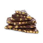 Creamy Turkish pistachio chocolate bars with toasted pistachios, rich flavor, and smooth texture, available for fast shipping. Perfect for gifting or indulging in authentic Turkish sweets.