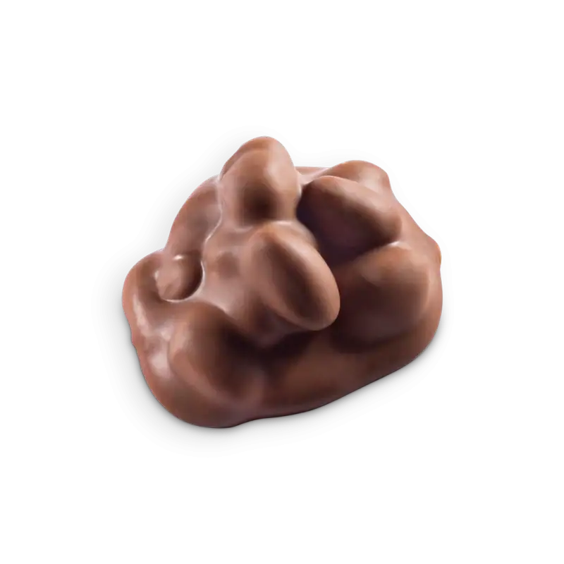 Chocolate-covered Turkish delight with smooth, glossy surface and rich flavor, perfect as a sweet treat or gift from Turkey.