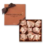 Luxurious Turkish Harem Chocolate box with wrapped chocolates in elegant gold foil, perfect for gift-giving and sweet indulgence. Fast shipping from Turkey available.