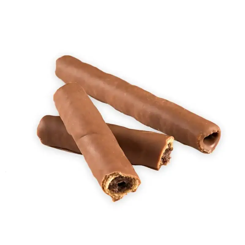 Rich Turkish chocolate-covered wafer rolls, perfect for snacking or gifting, with fast shipping from Turkey. Authentic taste of Turkish confectionery at your fingertips.